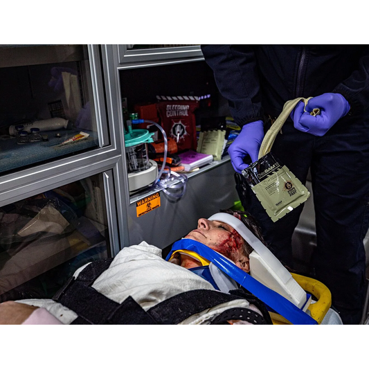 SAM® ChitoSAM™ 100 Z-Fold Haemostatic Dressing 3in x 4ft - SAM Medical