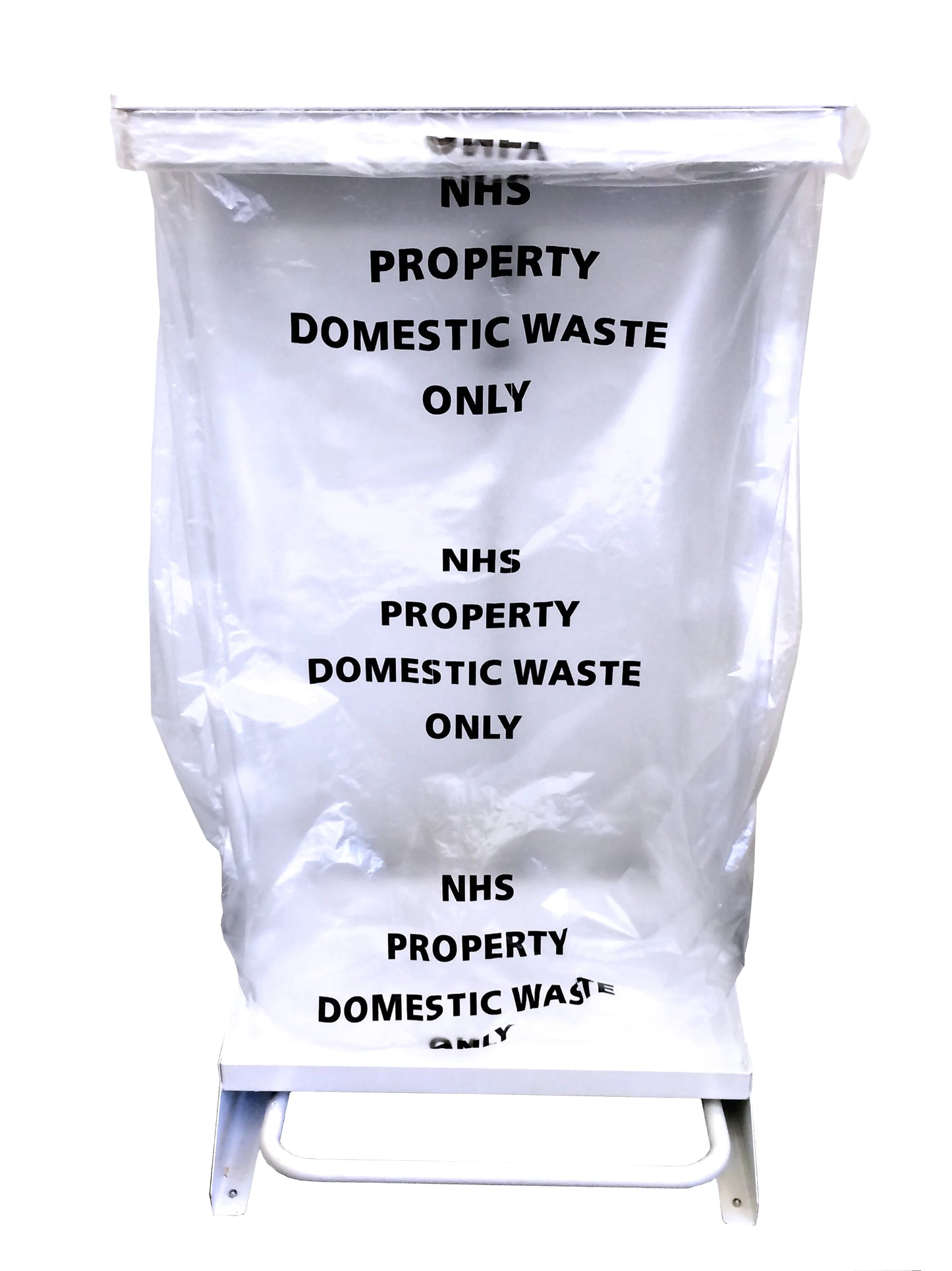 Clear - Light Duty Domestic Waste Bag - Small 20L - Roll of 50 - GV Health