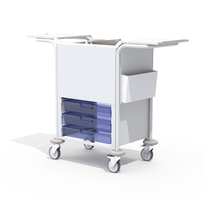 Case Notes Trolley with Drawers