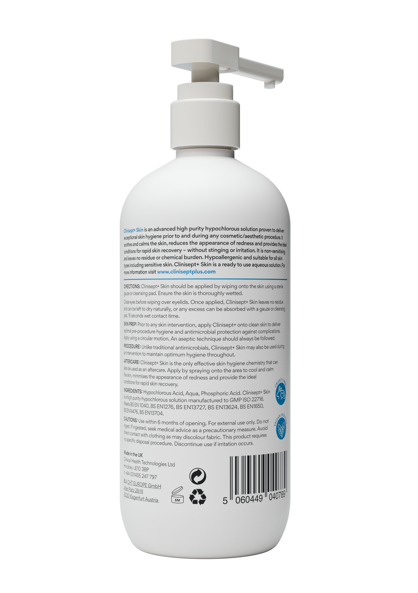 Clinisept+ Skin 490ml - Clinisept