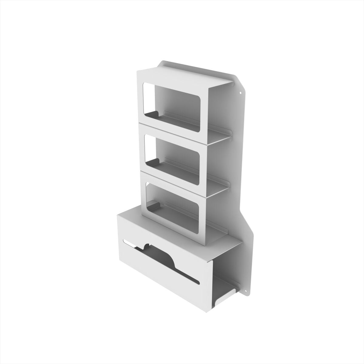 Vertical Triple Glove And Apron Dispenser - Wall Mountable - Shuttleworth