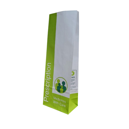 Pro Pac Prescription Bags - 220x75x50mm - Pack of 1500 - vall
