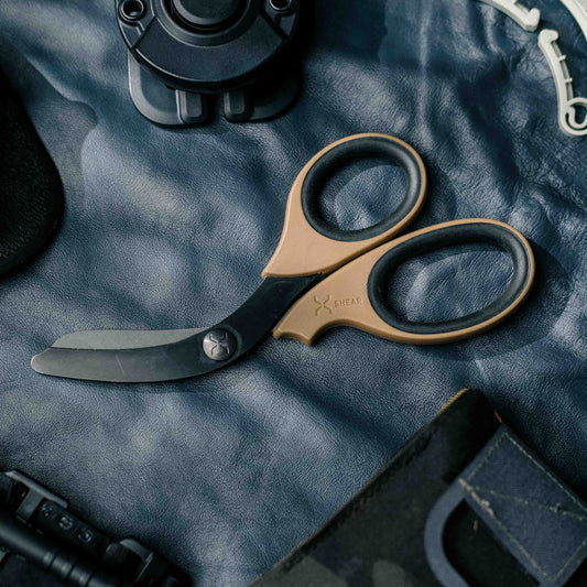 XShear Trauma Shears - Brown & Black - XShear