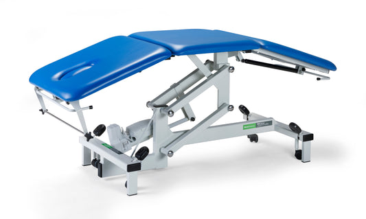 Plinth Medical 3 Section Examination Couch - Electric - Atlantic Blue: Rapid Delivery - Plinth Medical