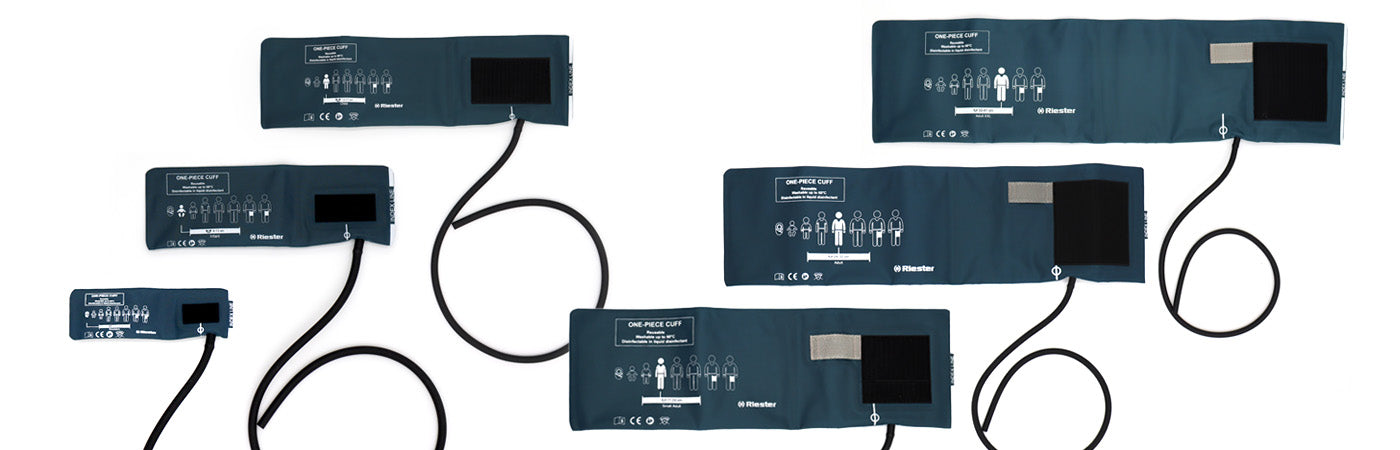 Disinfectable Blood Pressure Cuff - Child Size 34.5cm x 10cm - 1 Tube -