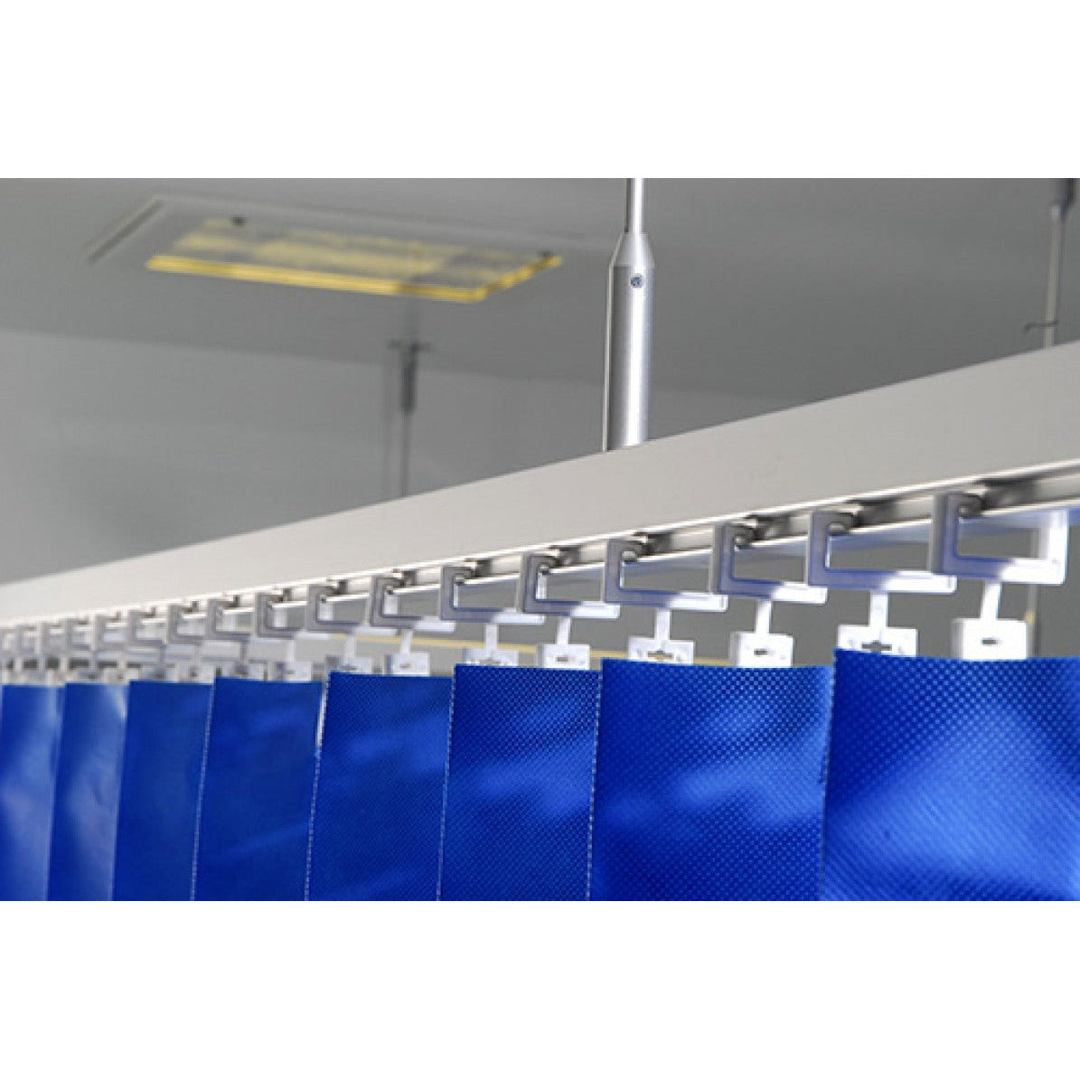 Disposable Curtains External Fast Fit Medium 3600mm x 2000mm - Sky Blue - Single - Opal Health