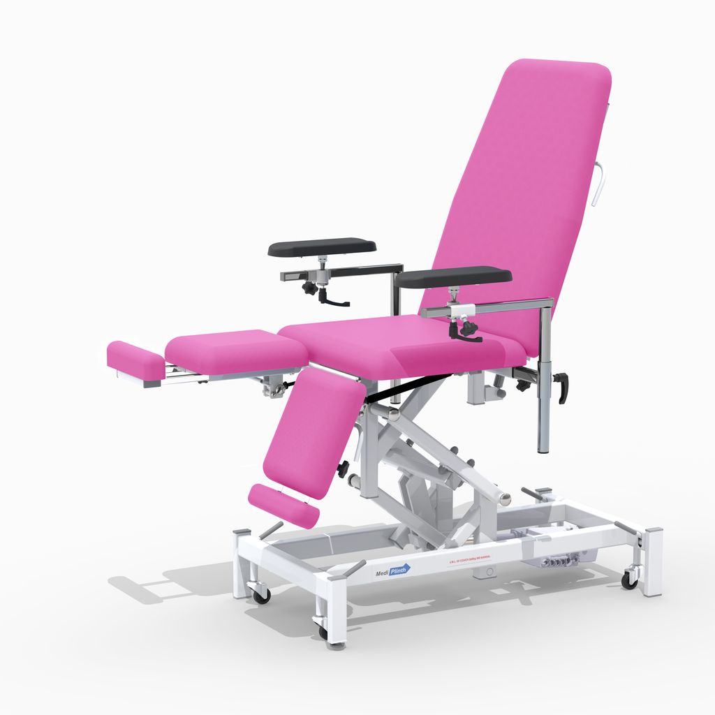 Medi-Plinth Phlebotomy Chair with Split Legs - Hydraulic -