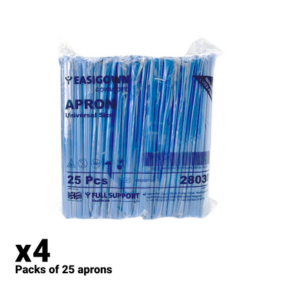 EasiGown - x4 packs of 25 gowns.