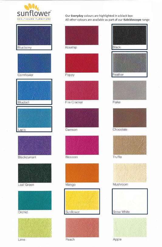 Sunflower Atlas High-Back Chair with Wings with Drop Arms -