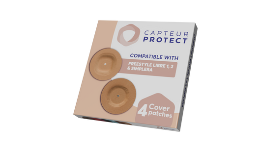 Capteur Protect Cover Patches for FSL 2 & SIM - Beige - Box of 4