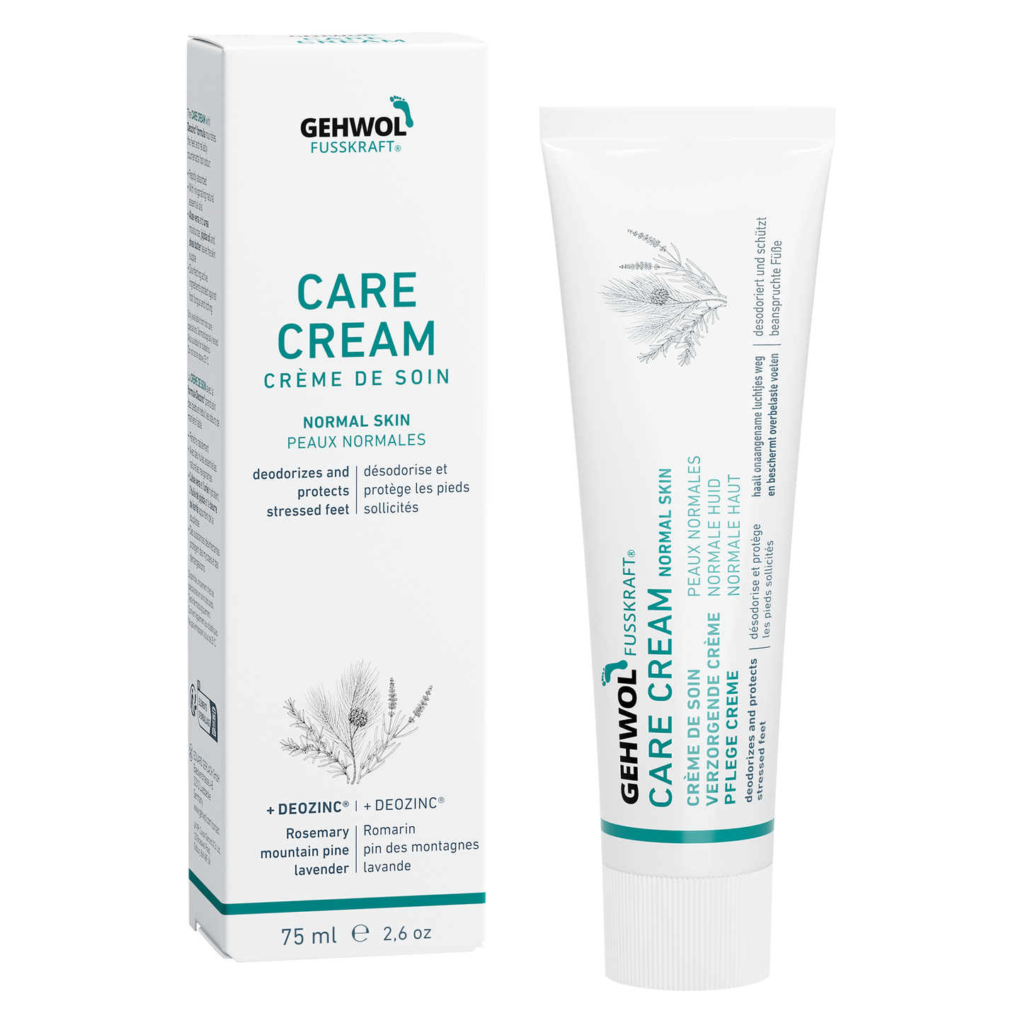 Gehwol Fusskraft Green 75ml - Refreshing Cooling Cream - DLT