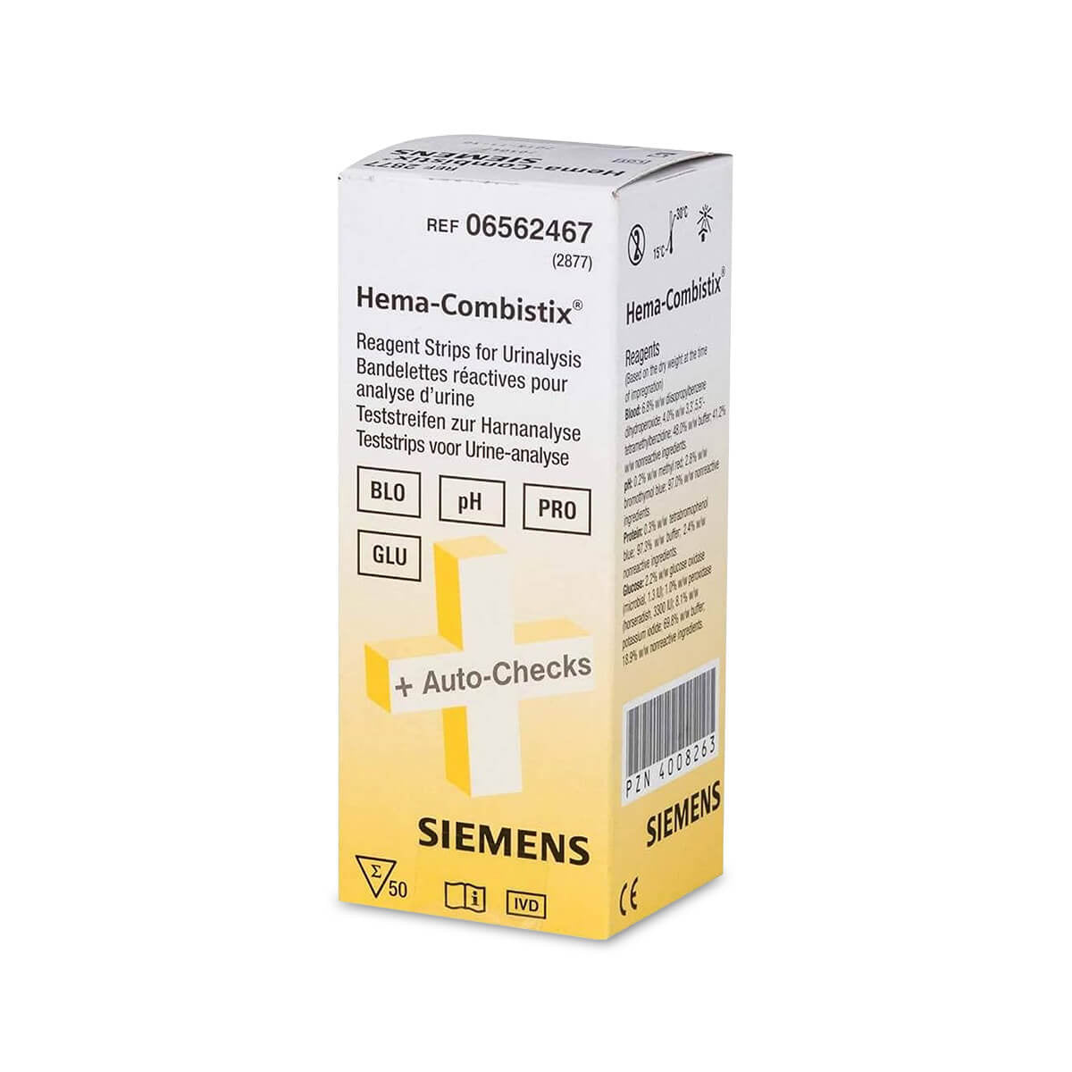 Urinalysis Hema Combistix (50 strips)