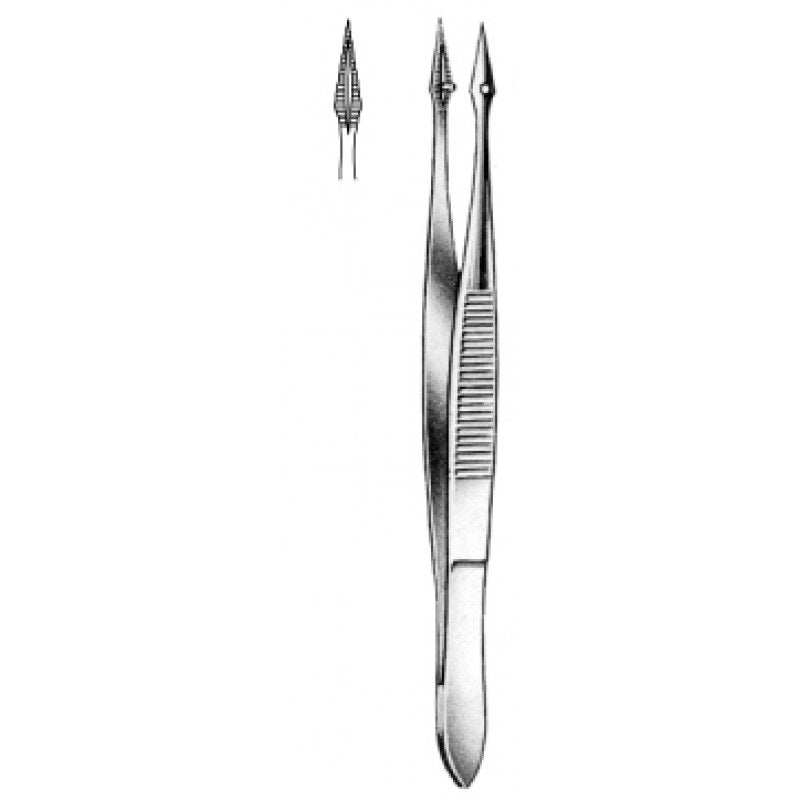 Hunter Splinter Forceps Straight - 10.5cm -