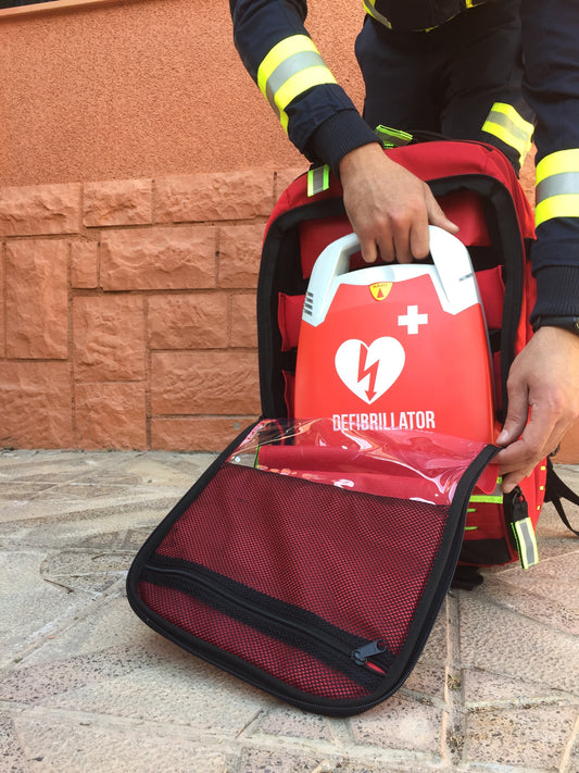 Robust's - Tactical Backpack with Adjustable Inner Layout - Red -