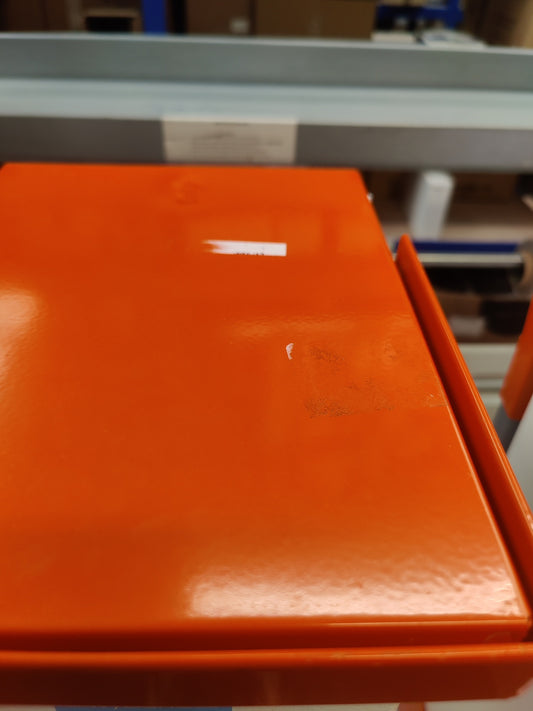 28 Litre Hybrid Sackholder- Orange Lid and Base - CLEARANCE - Wybone