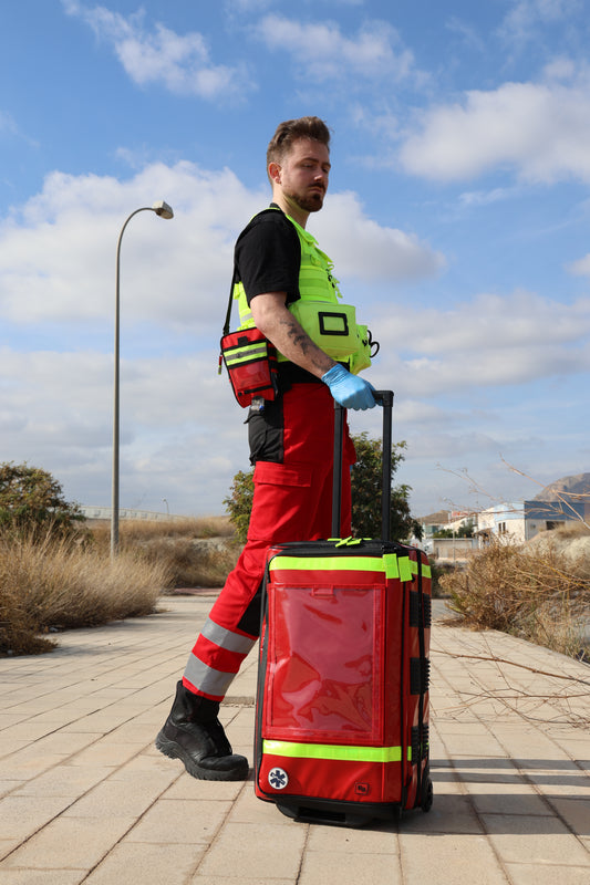 Elite Bags - EMERAIR'S TROLLEY Tarpaulin Respiratory Emergency Trolley -