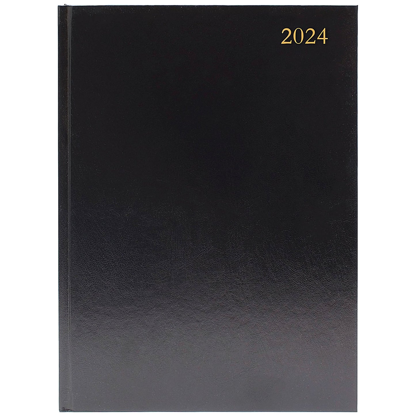 Desk Diary Day Per Page Appointment A4 Black 2024 -
