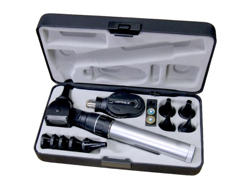 Practitioner Ophthalmoscope (LED) / Fibre Optic Diagnostic Set 3.6V -