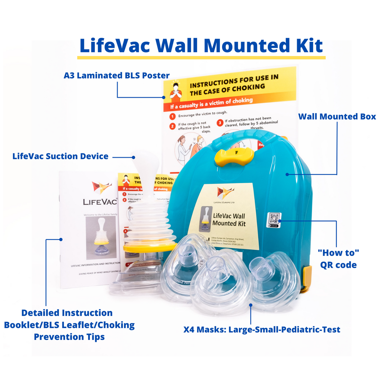 LifeVac Wall Mounted Kit