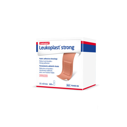 Leukoplast Strong 2.2cm X 6.3cm (Pack of 100). - Leukoplast