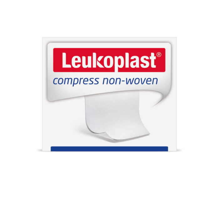 Leukoplast Sterile 4 Ply Non- Woven Swab - 10cm x 10cm - Pack of 250 (5 Packs of 50) - Leukoplast