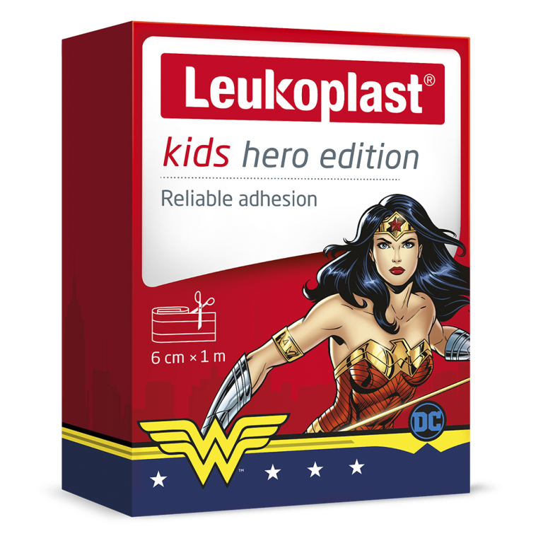 Leukoplast Dressing Hero Wonder Women - Box of 12 dressings - BSN