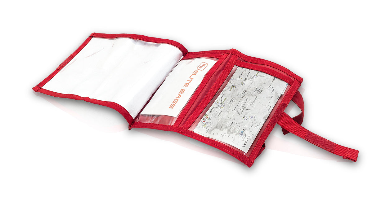 Elite Bags Maps Document Arm Pouch - Red -