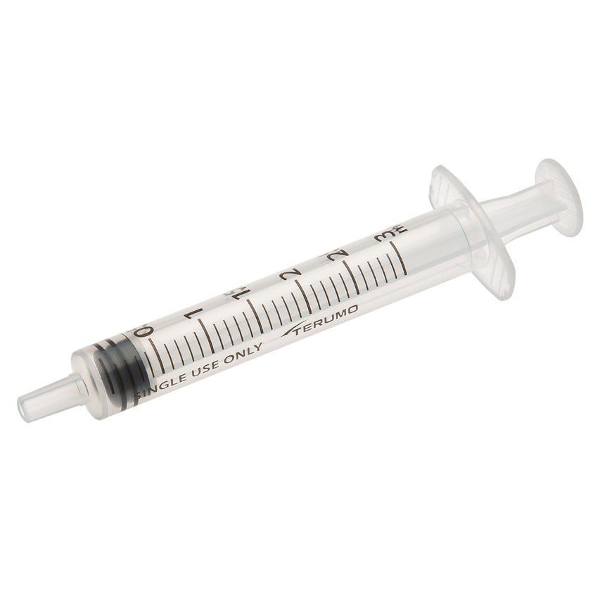 3ml Terumo Syringe Luer Slip With Concentric Tip - Box of 100 -
