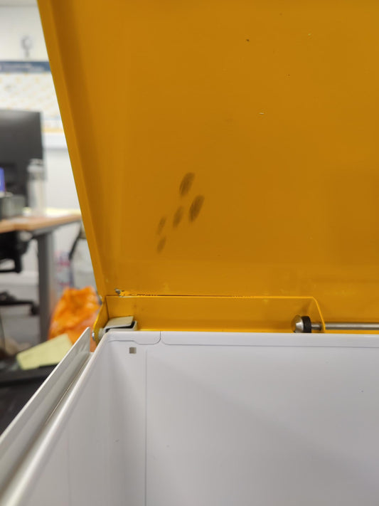 Bristol Maid BR 75 Ltr Bin with Yellow Lid - CLEARANCE - Bristol Maid