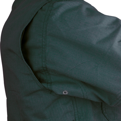 Niton Tactical RipStop Short Sleeve Shirt - Midnight Green