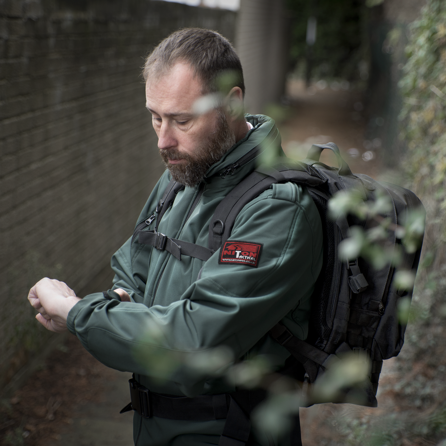 Niton Tactical EMS Soft Shell Jacket - Midnight Green