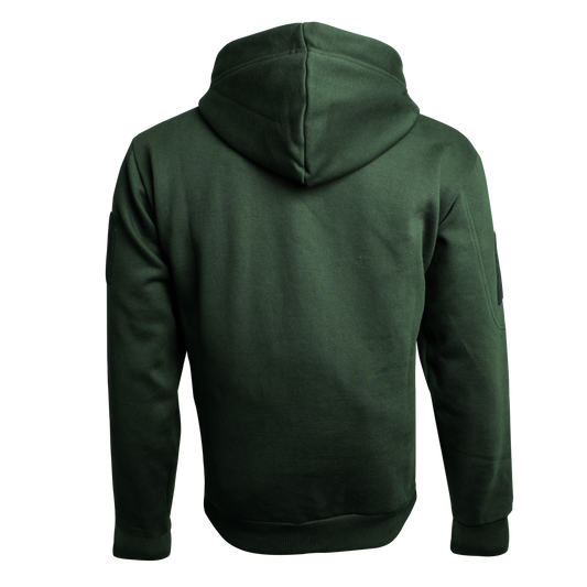 Midnight Green Pullover Ambulance Hoodie with Arm Patch panels -