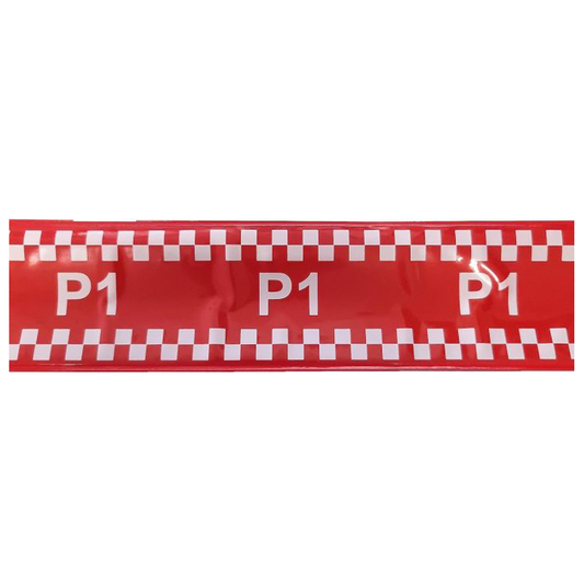 NHS Ten Second Triage (TST) Slap Band - P1 Red - Medisave UK