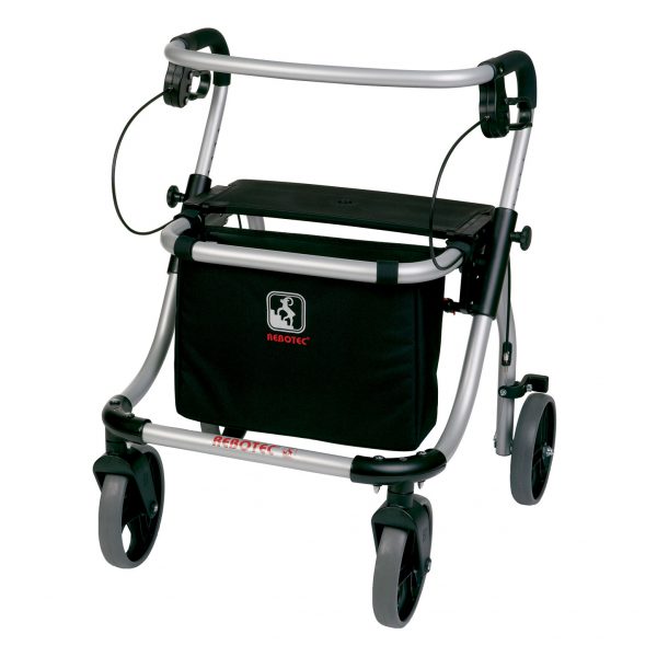Aluminium Rollator with Bag - 120kg Capacity - Medi-Plinth