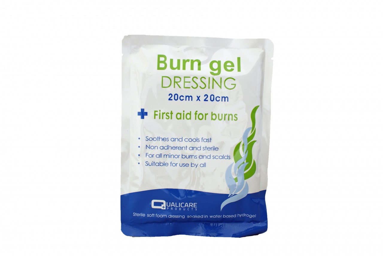 Burns Gel 20cm x 20cm - Single - Medisave UK