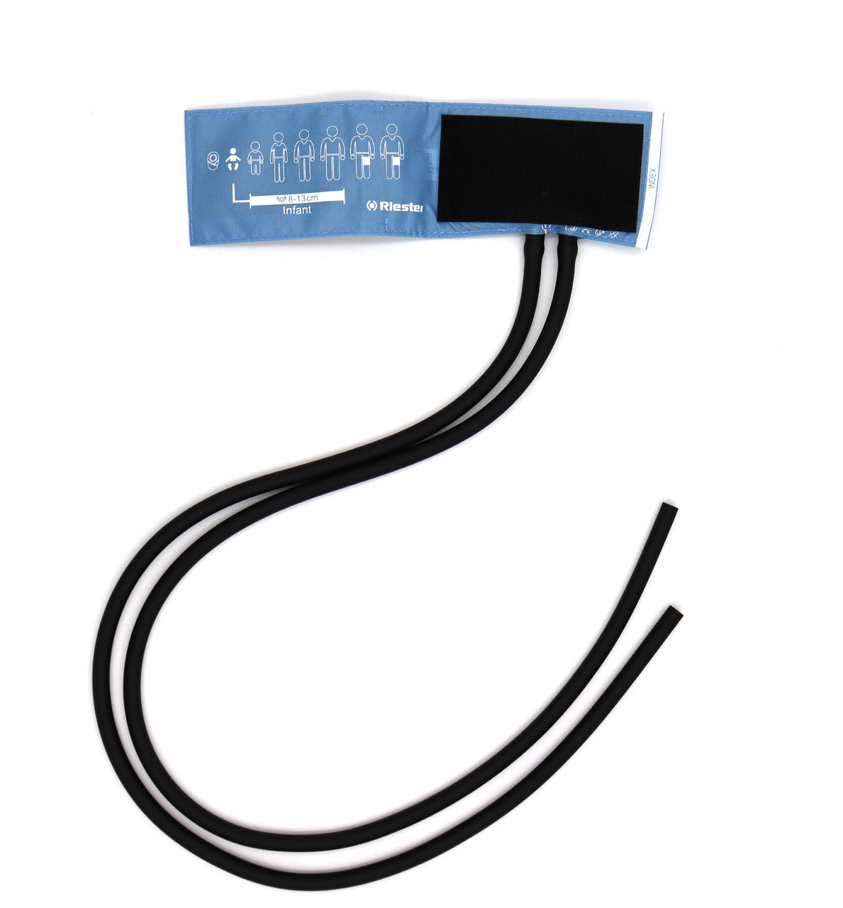 (sphygmomanometer, 2 tubes) CUFF, infant, 23 x 7.2 cm -