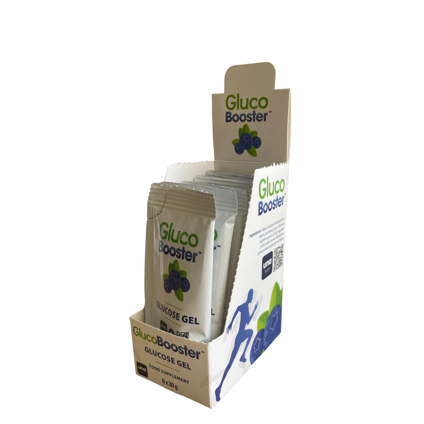 GlucoBooster Glucose Gel (8 x 30g) -