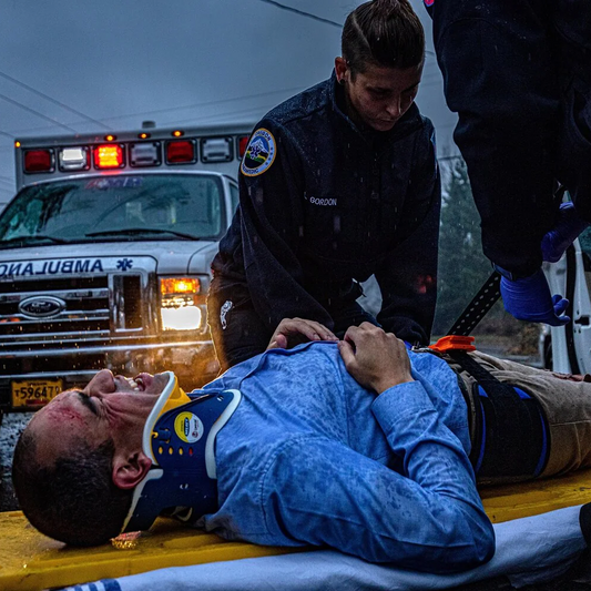 SAM Pelvic Sling II in use