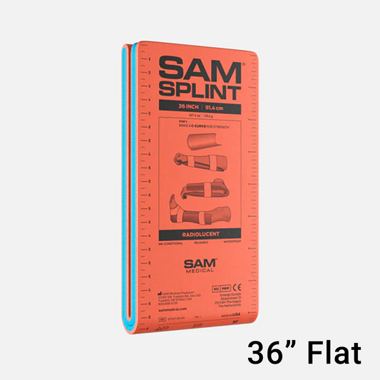 SAM® Splint 36" 91.4cm x 10.8cm Large  - Orange & Blue