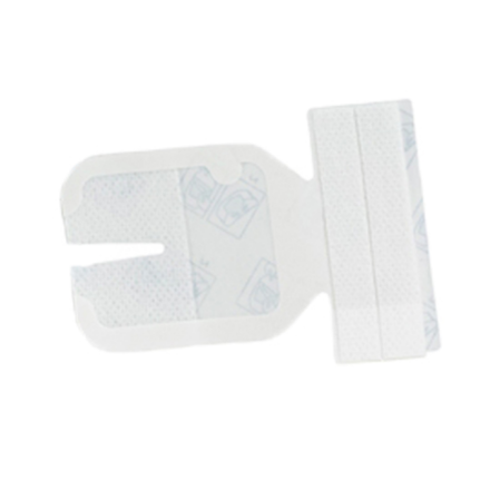 Transparent Adhesive Ported IV Dressings (7 x 8.5 cm) - Pack of 50