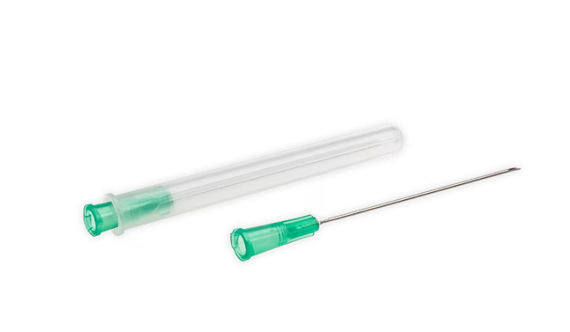BD Microlance 3 needles, 21G, 25mm, 1", thin, regular, Green - Box of 100 - Becton Dickinson