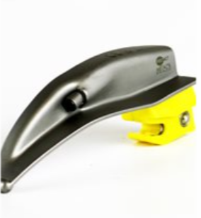 Metal Max™ 90 Conventional Laryngoscope Blade - MAC 1, Disposable (Pack of 10) - ProAct