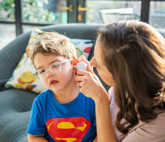 ET-100A Infrared Ear Thermometer Tympanic, 1 Second Measurement -