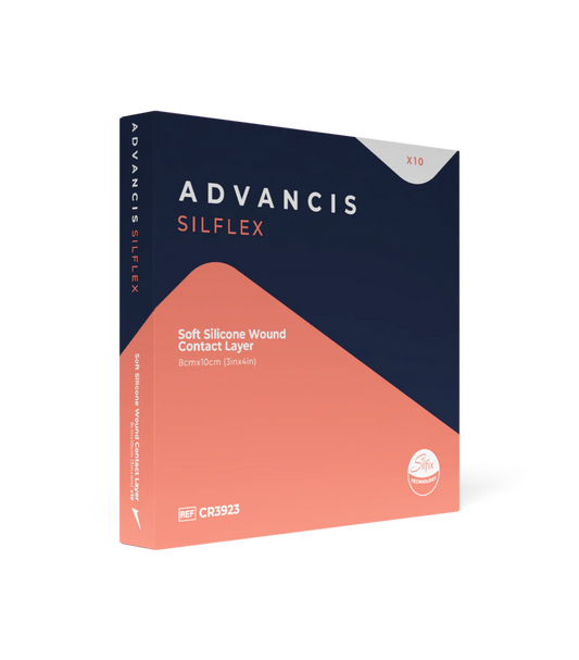 Siliflex non-adherent dressing 20cm x 30cm Pack of 10 -