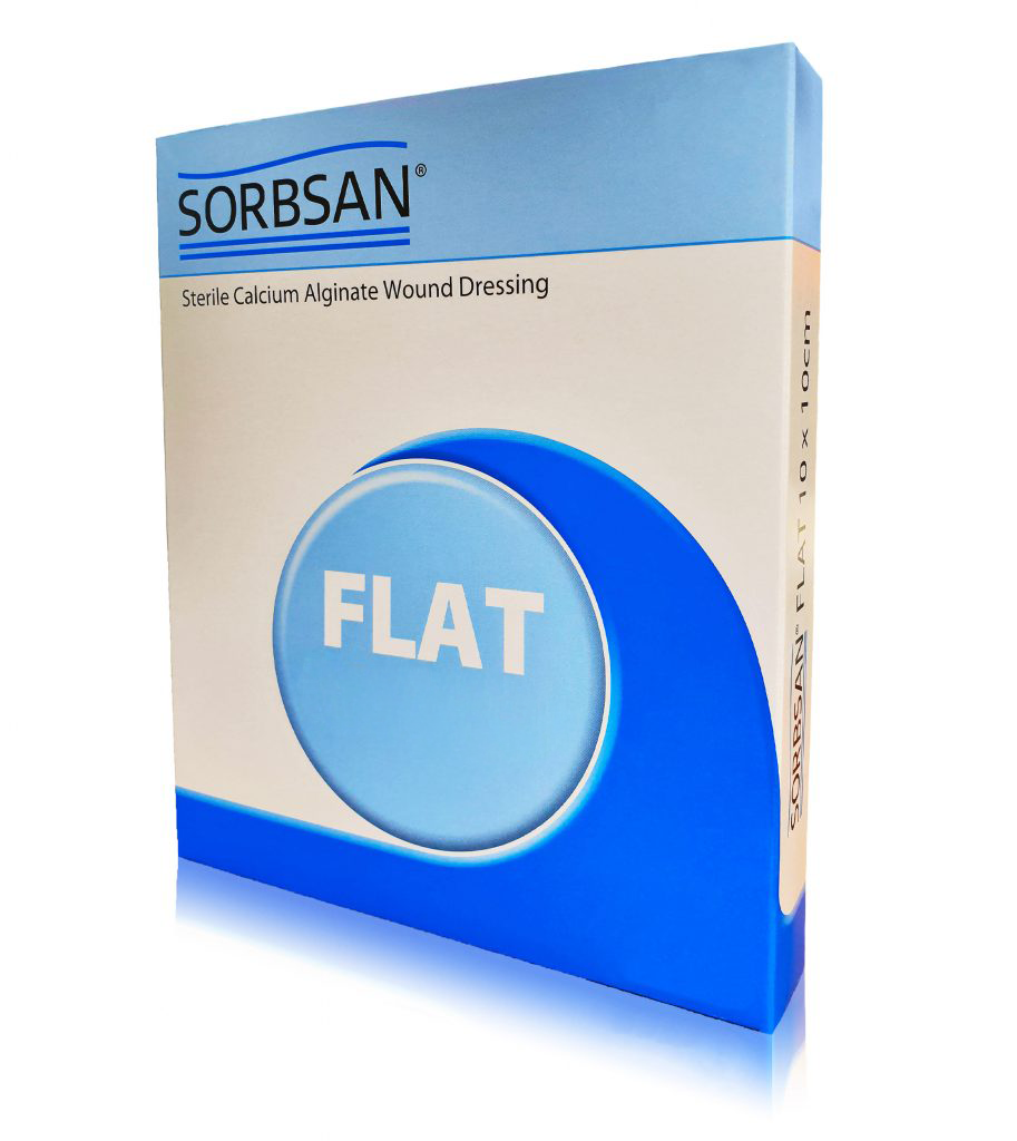 Sorbsan Flat Dressing 10cm x 20cm 1415 x Pack of 5 -