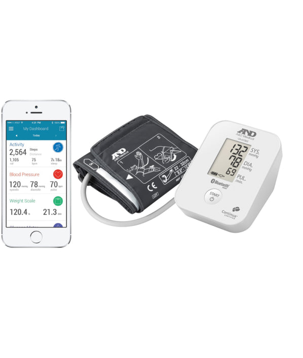 UA-651BLE Upper Arm Blood Pressure Monitor with Bluetooth® Smart/ Bluetooth® Low Energy Connectivity