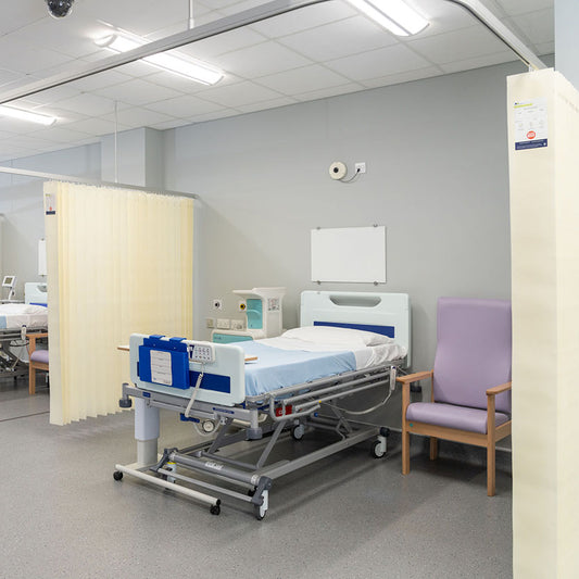 Marlux 1.8M x 1.95M Uni-Glide Anti-Bac Curtains -