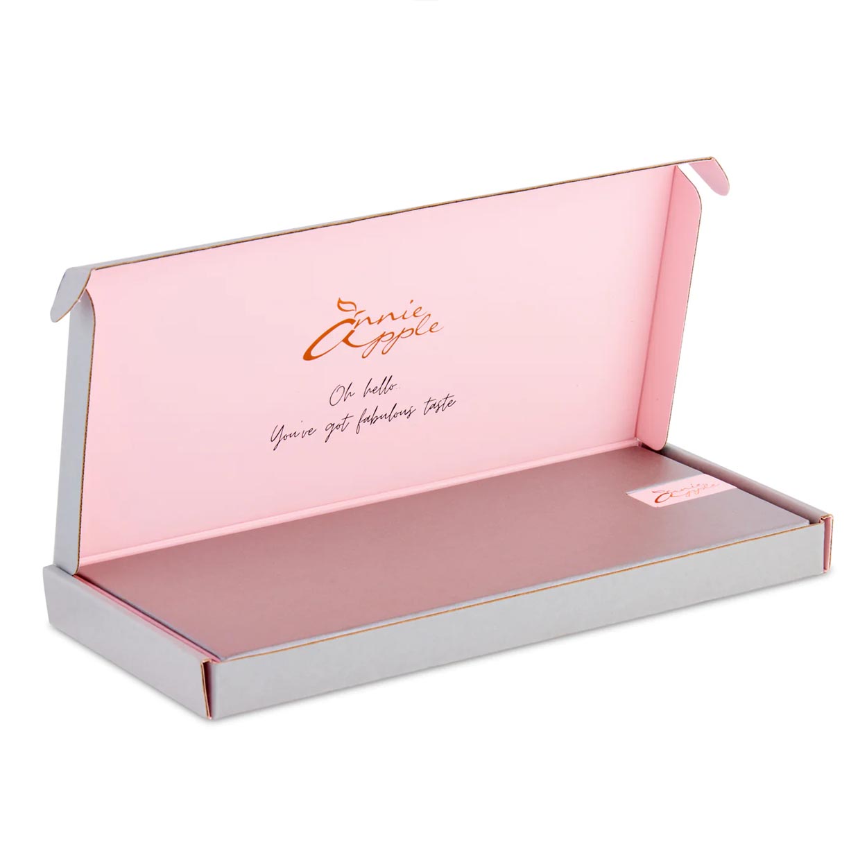 Annie Apple Nurses Fob Watch - Venus - Rose Gold Mesh - Sage Leather - 35mm - Annie Apple