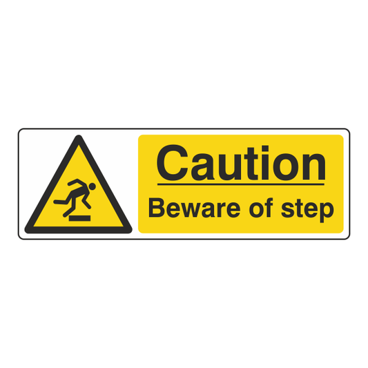 Caution Beware Of Step Sign