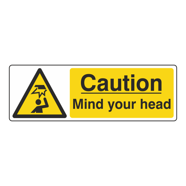 Caution Mind Your Head Sign - Medisigns